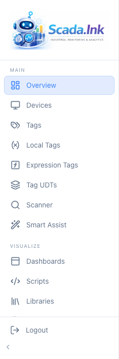 Sidebar navigation